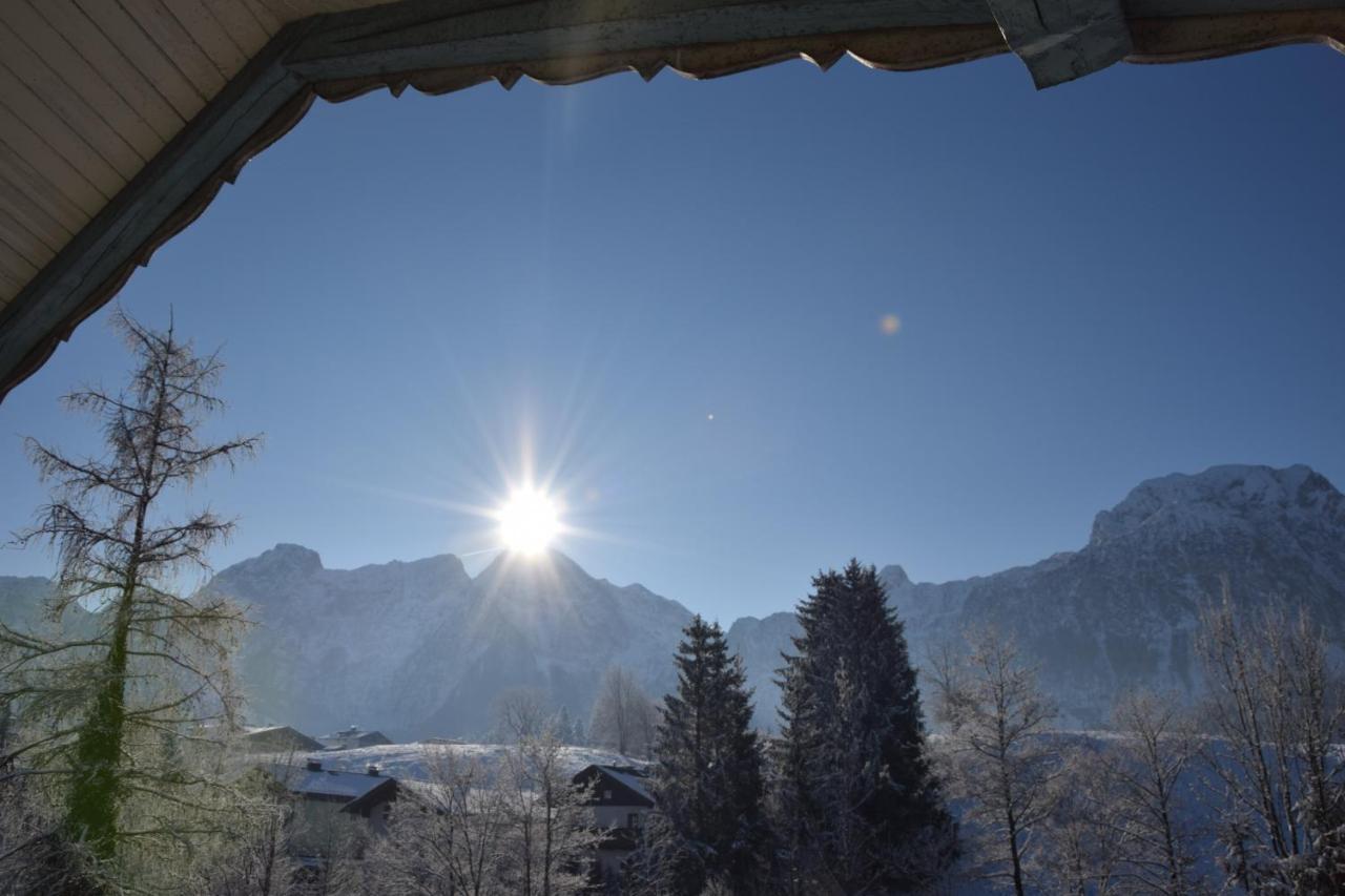 Ferienhaus Bergblick Abtenau Buitenkant foto